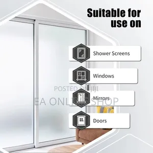 Glass Frost Spray Matt Finish for Privacy of Windows, Doors