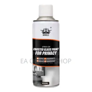 Glass Frost Spray Matt Finish for Privacy of Windows, Doors
