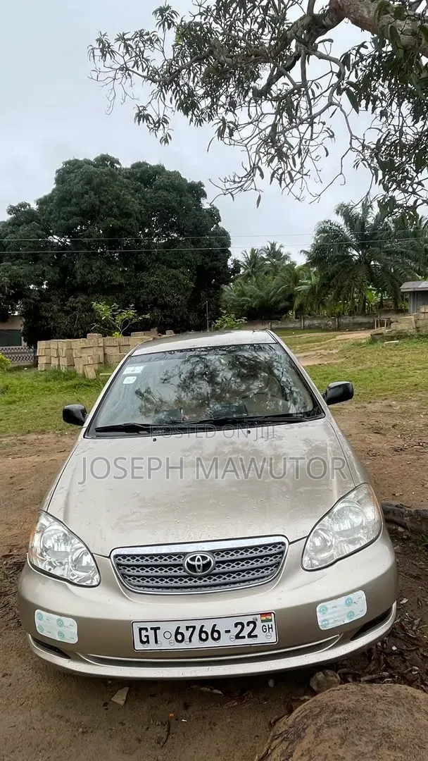 Toyota Corolla 2008 Gold
