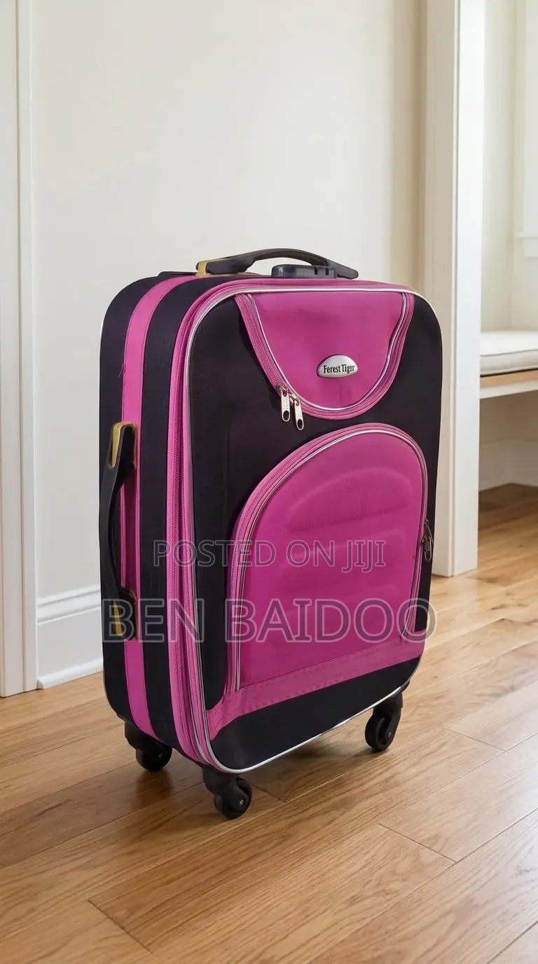 Material Fabric Travel Bag Small(Trolley)