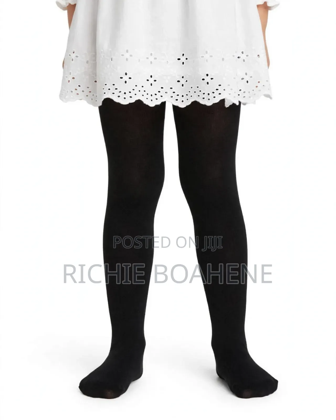 Stockings Black 4 to 6 Years