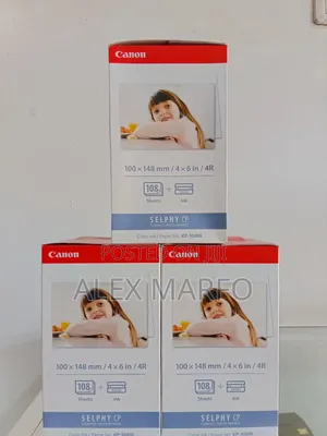 Canon Paper Ink Selphy Cp