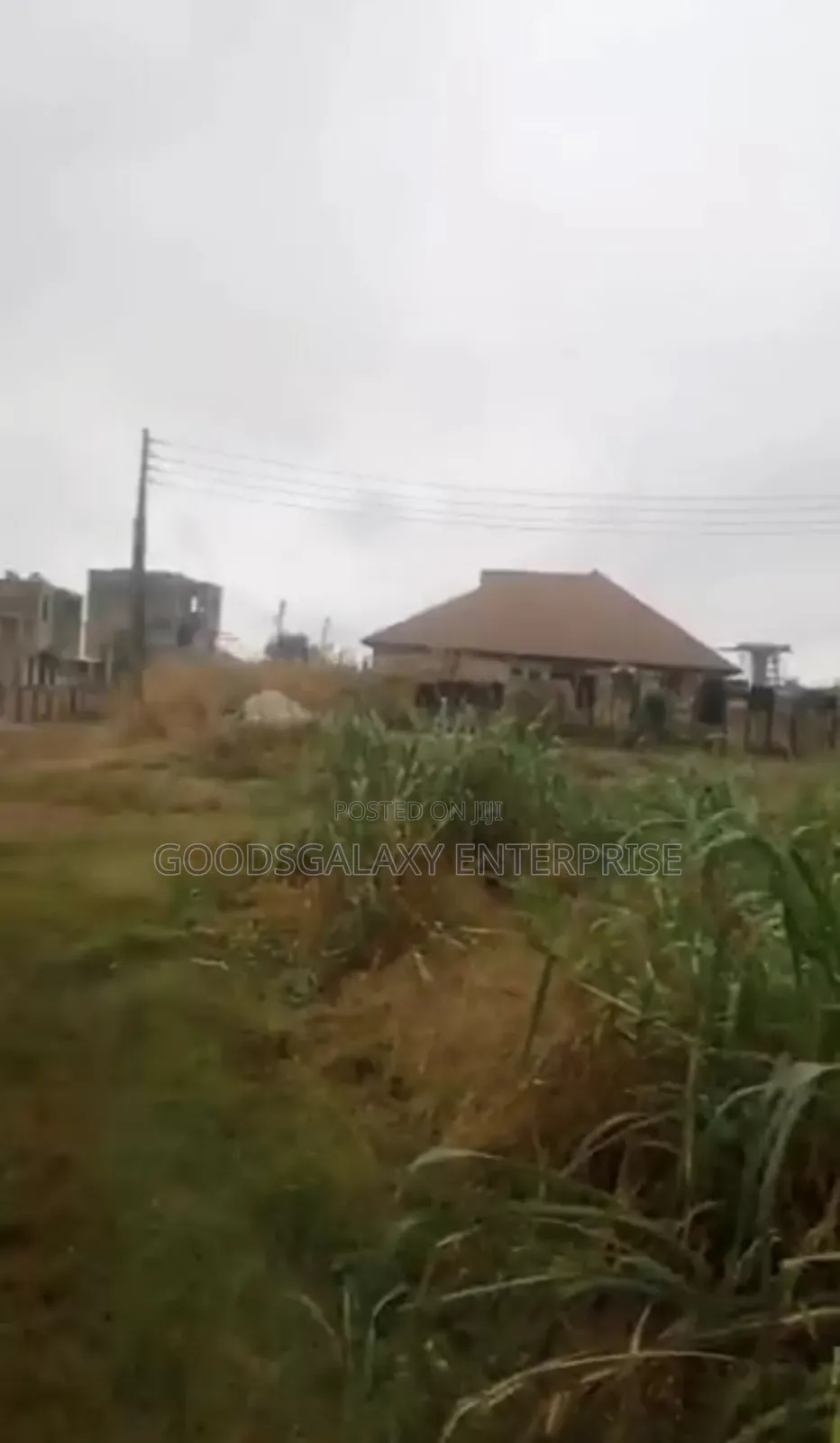 Full Plot for Sale at Ejisu Donaso, Close to the Roadside