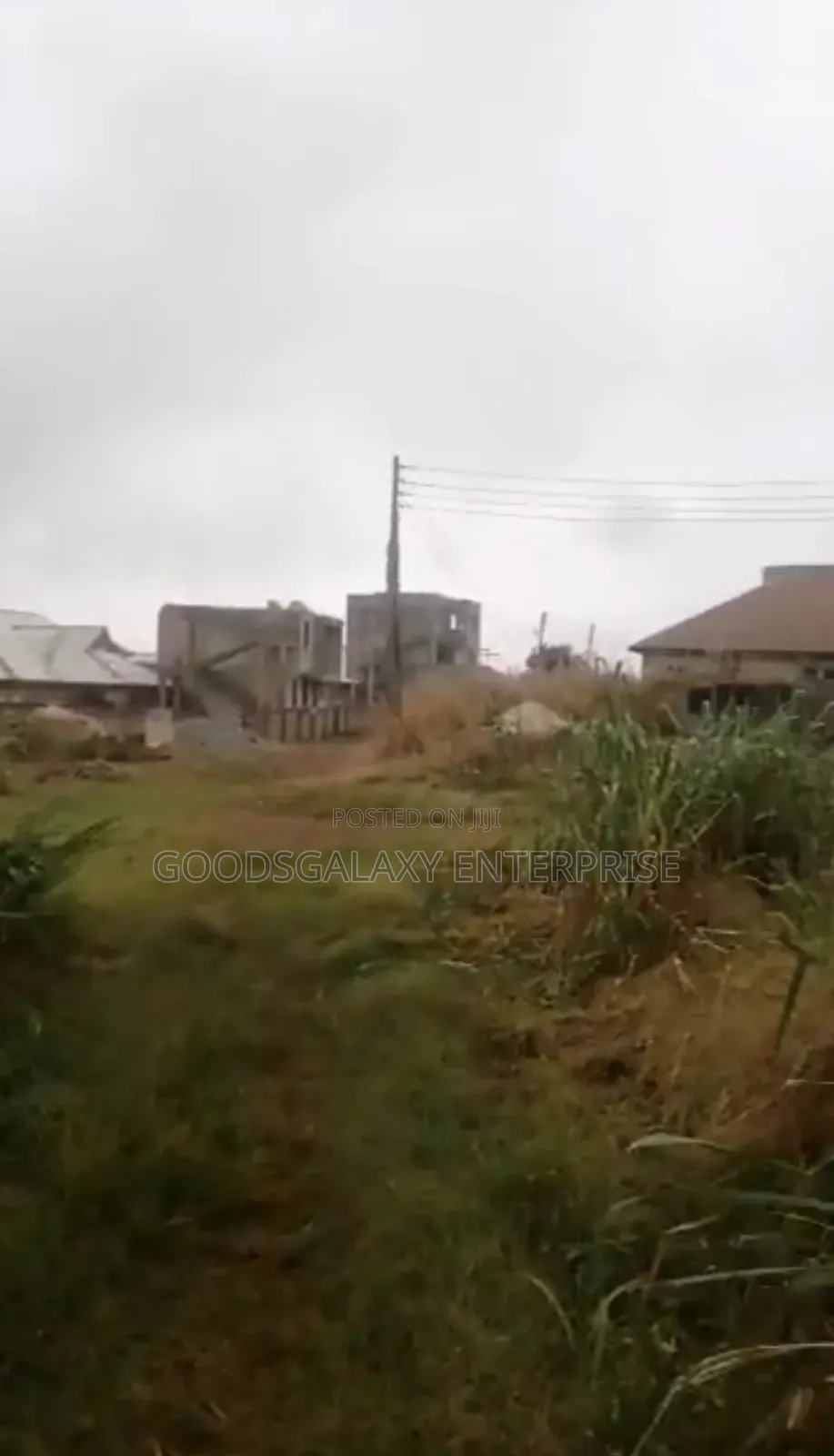 Full Plot for Sale at Ejisu Donaso, Close to the Roadside