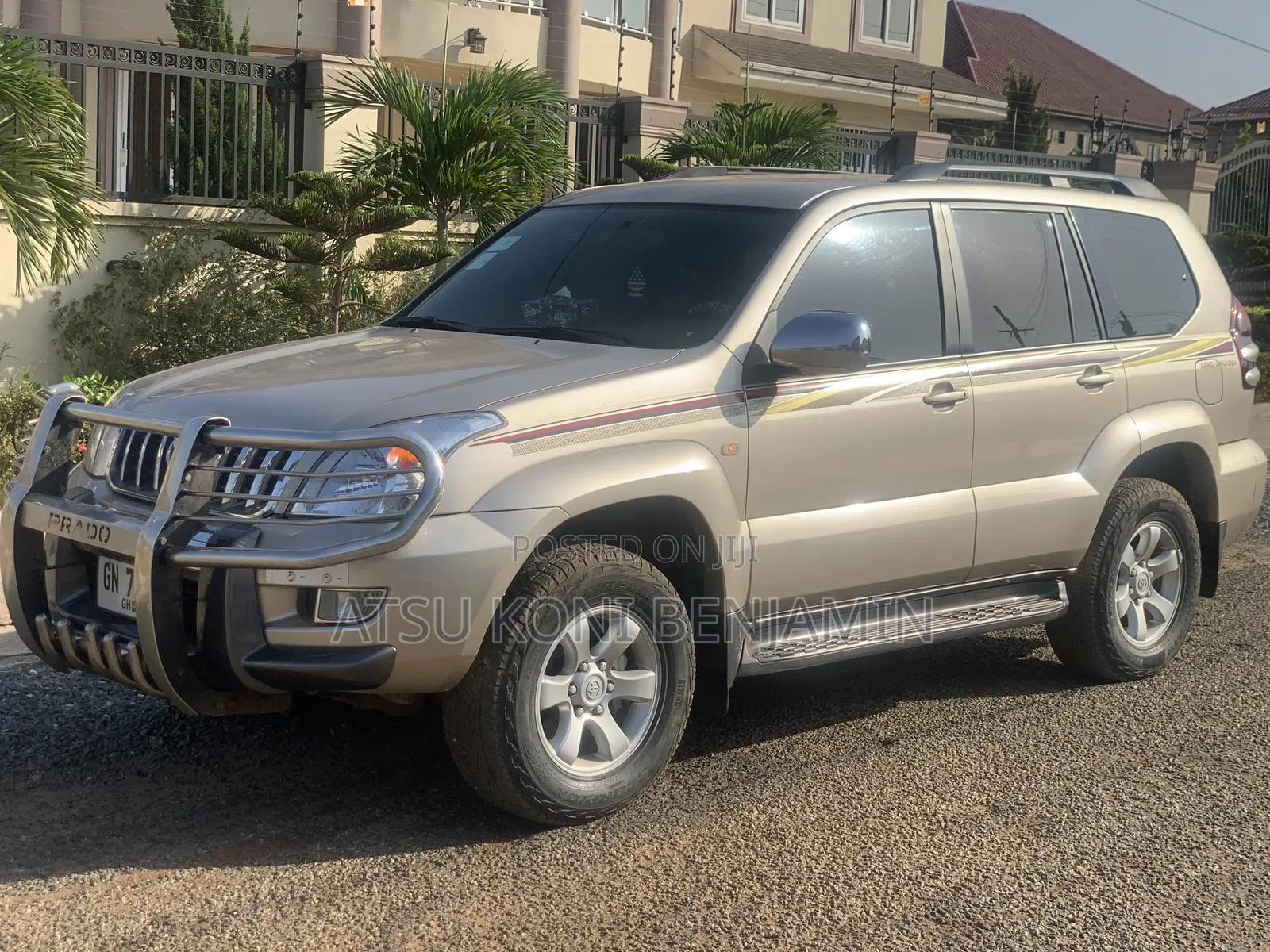 Toyota Land Cruiser Prado 3.0 D-4D 3dr 2008 Beige