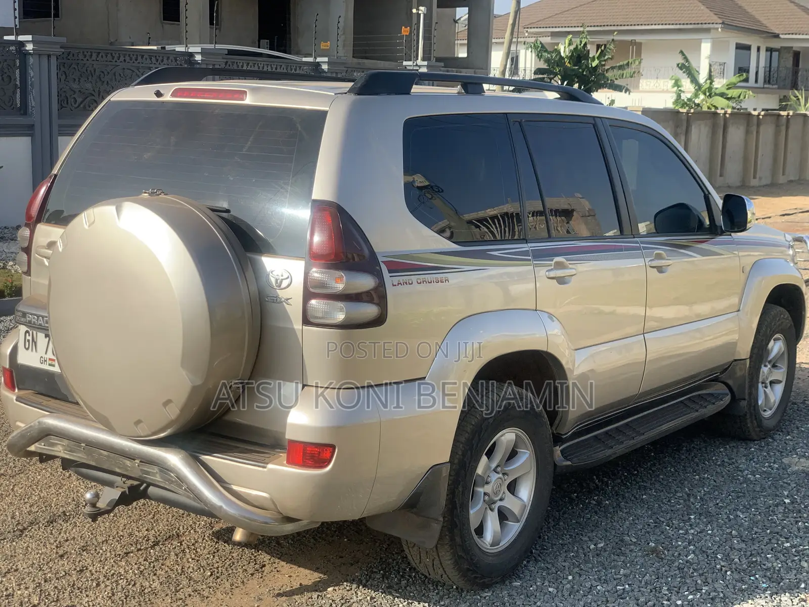 Toyota Land Cruiser Prado 3.0 D-4D 3dr 2008 Beige
