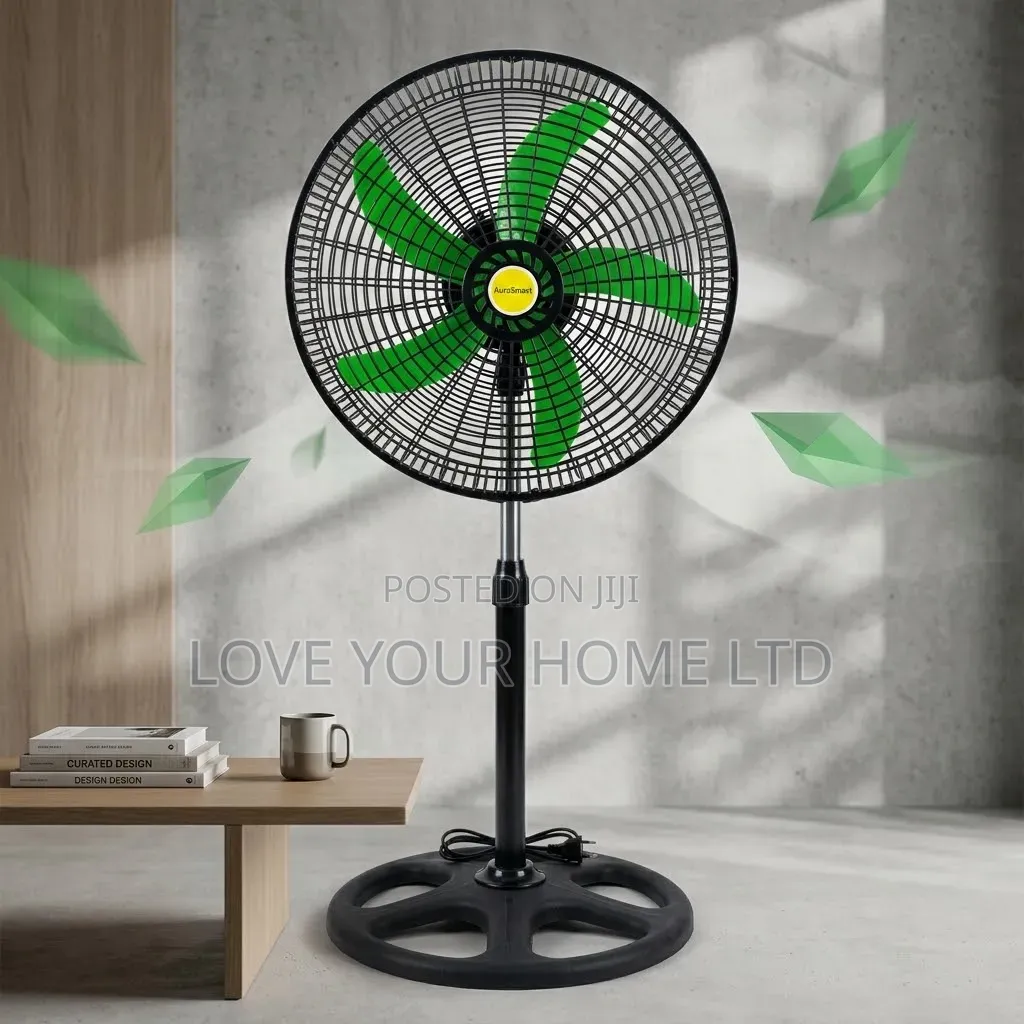 18 Inch Standing Air Circulator Fan – 3 Speed Floor Fan