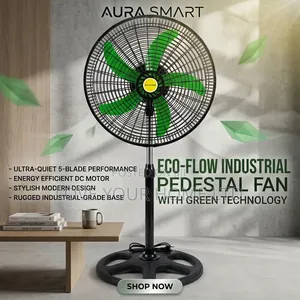 18 Inch Standing Air Circulator Fan – 3 Speed Floor Fan