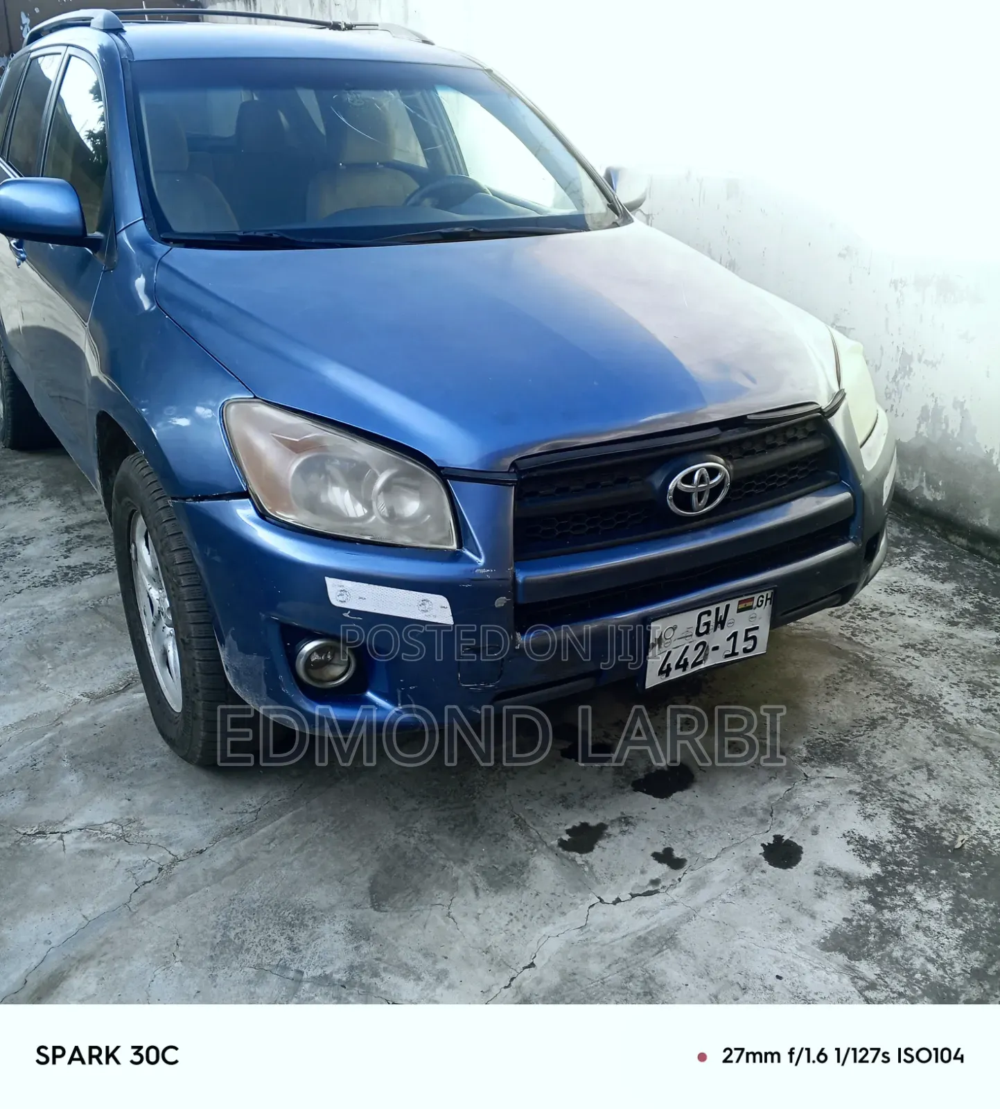 Toyota RAV4 2007 Blue