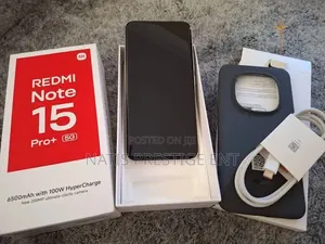 New Xiaomi Redmi Note 15 Pro+ 512 GB Black