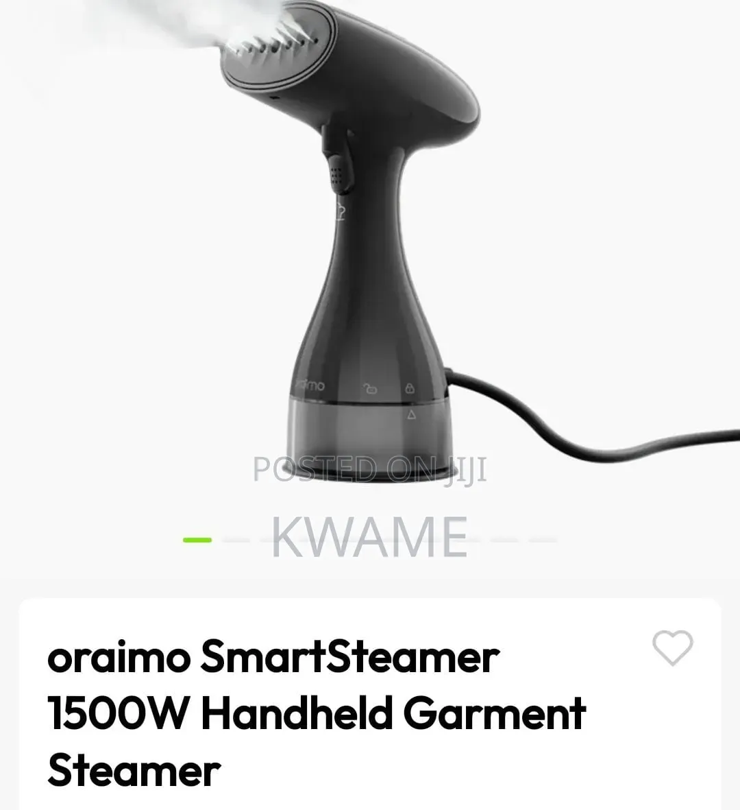 Garment/Suit Smart Steamer