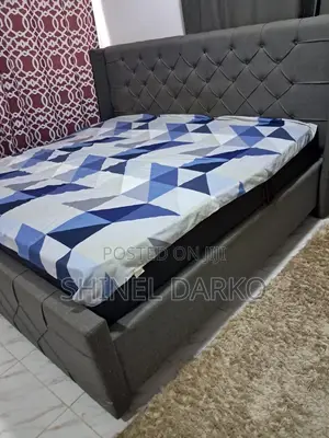 King Size Bed and Frame and Mattress