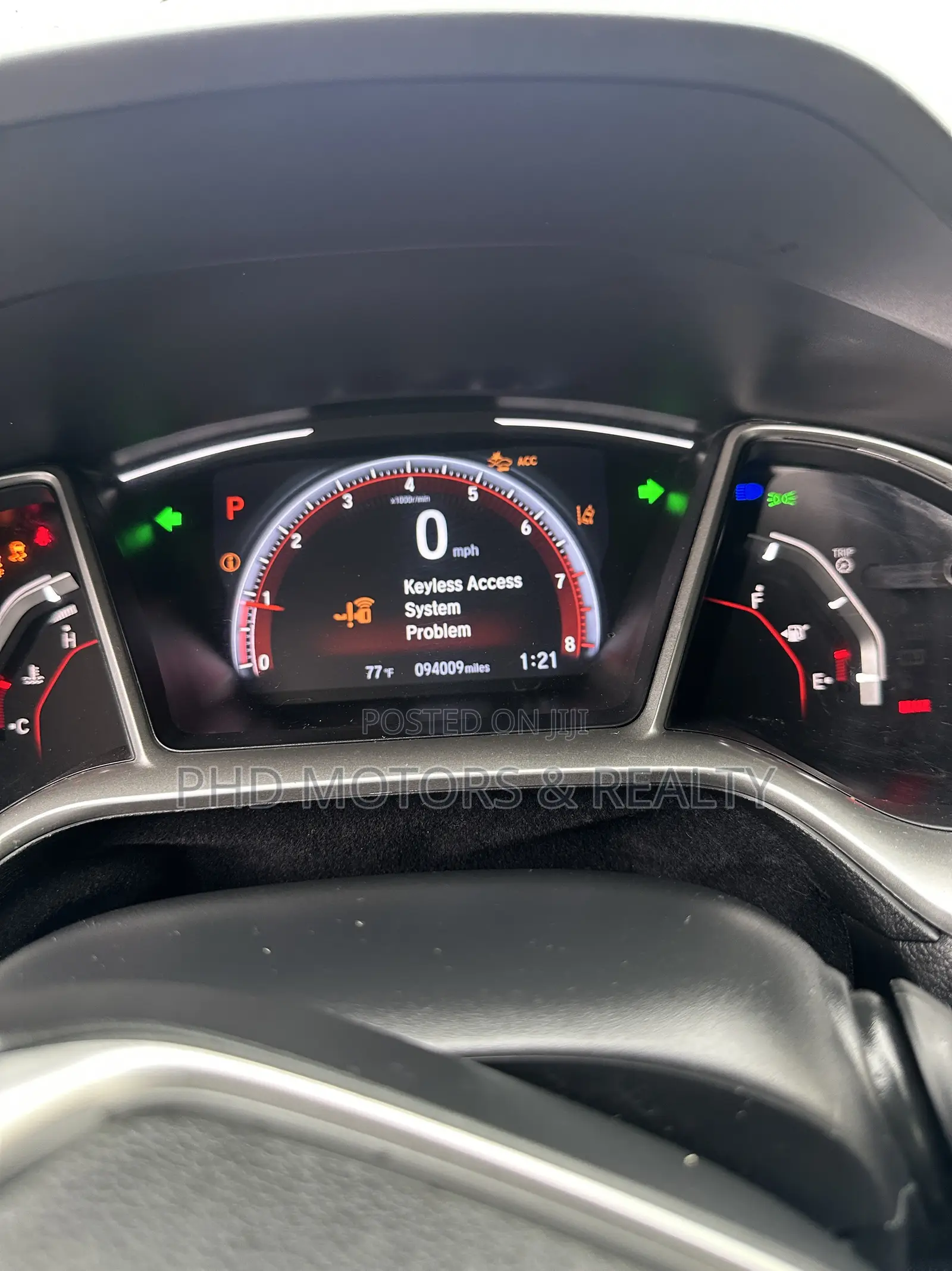 Honda Civic Sport 2021 Black