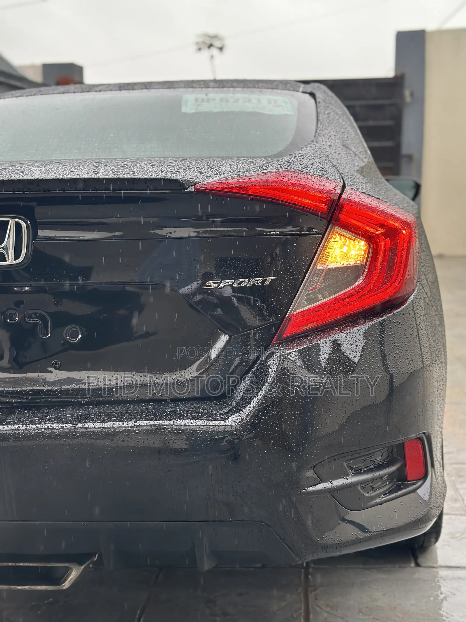 Honda Civic Sport 2021 Black