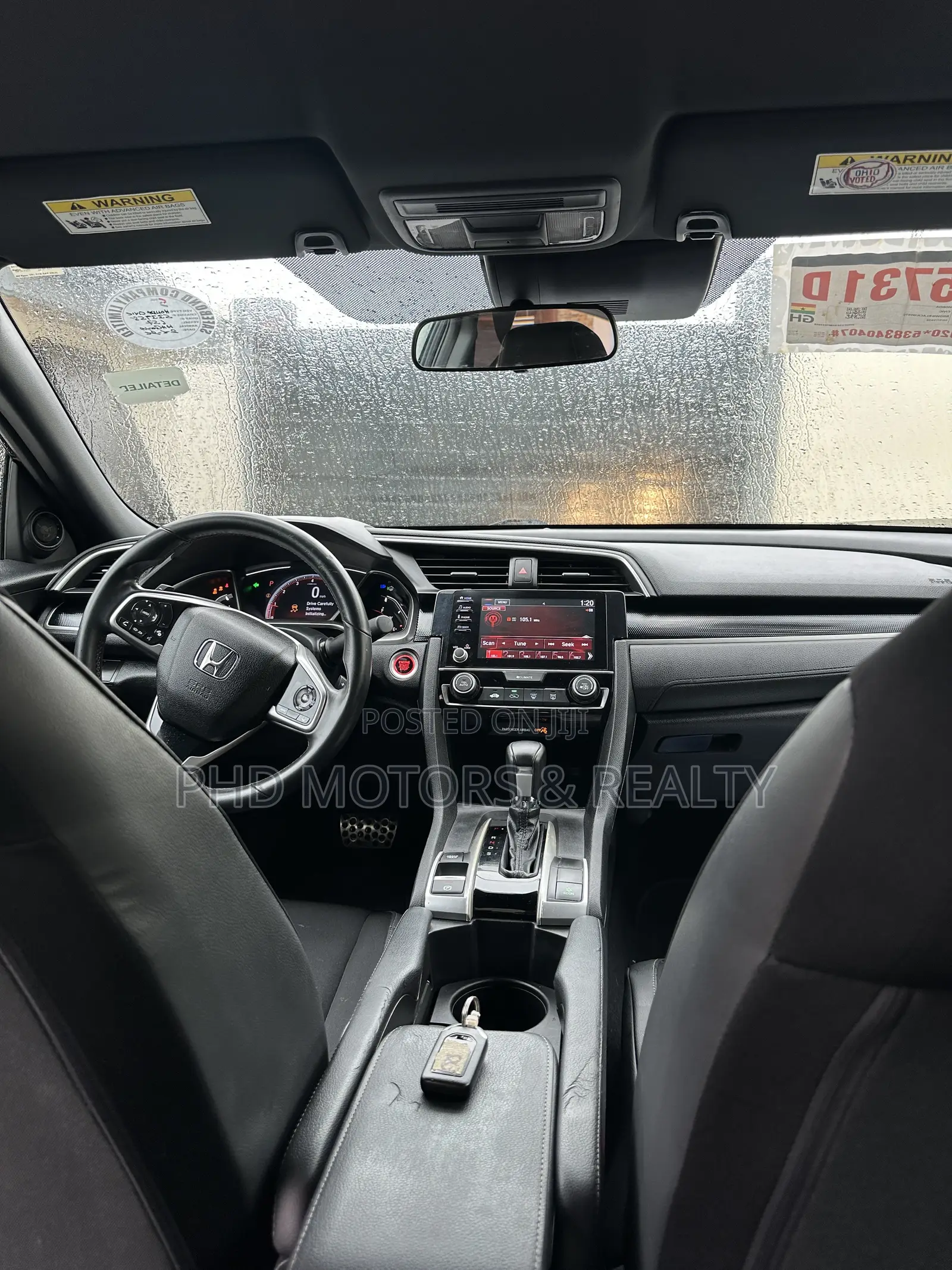Honda Civic Sport 2021 Black