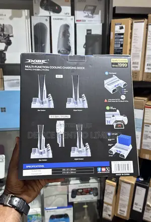 Dobe Multi Function Cooling Charging Dock for PS5