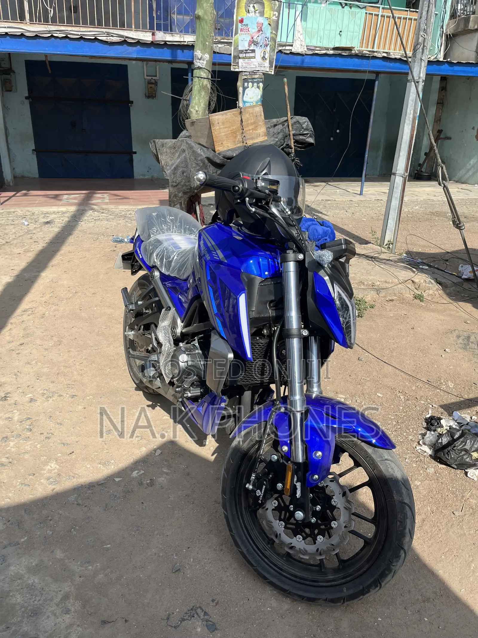 New Haojue HJ110-5 2026 Blue