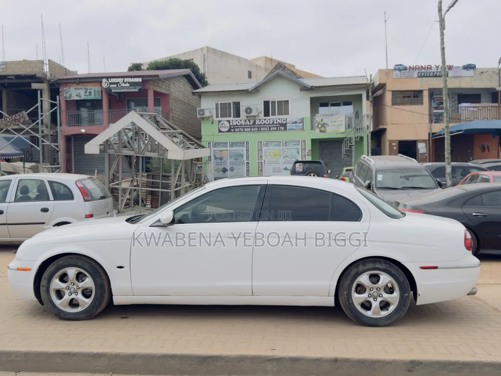 Jaguar S-Type 2007 White
