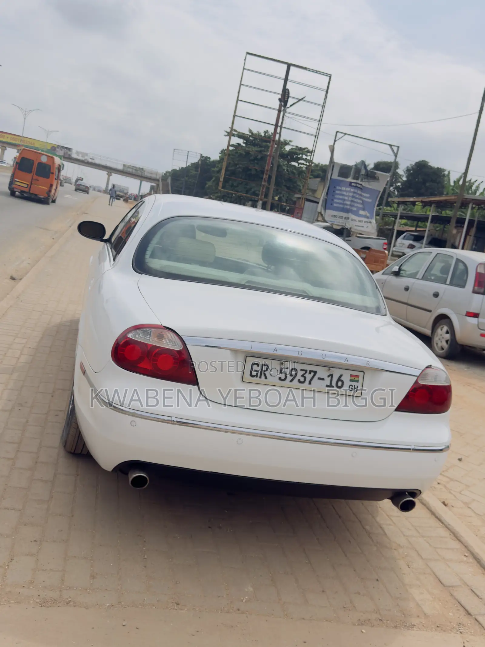 Jaguar S-Type 2007 White