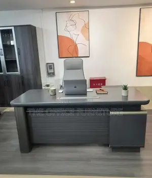 Grey Executive Office Desk