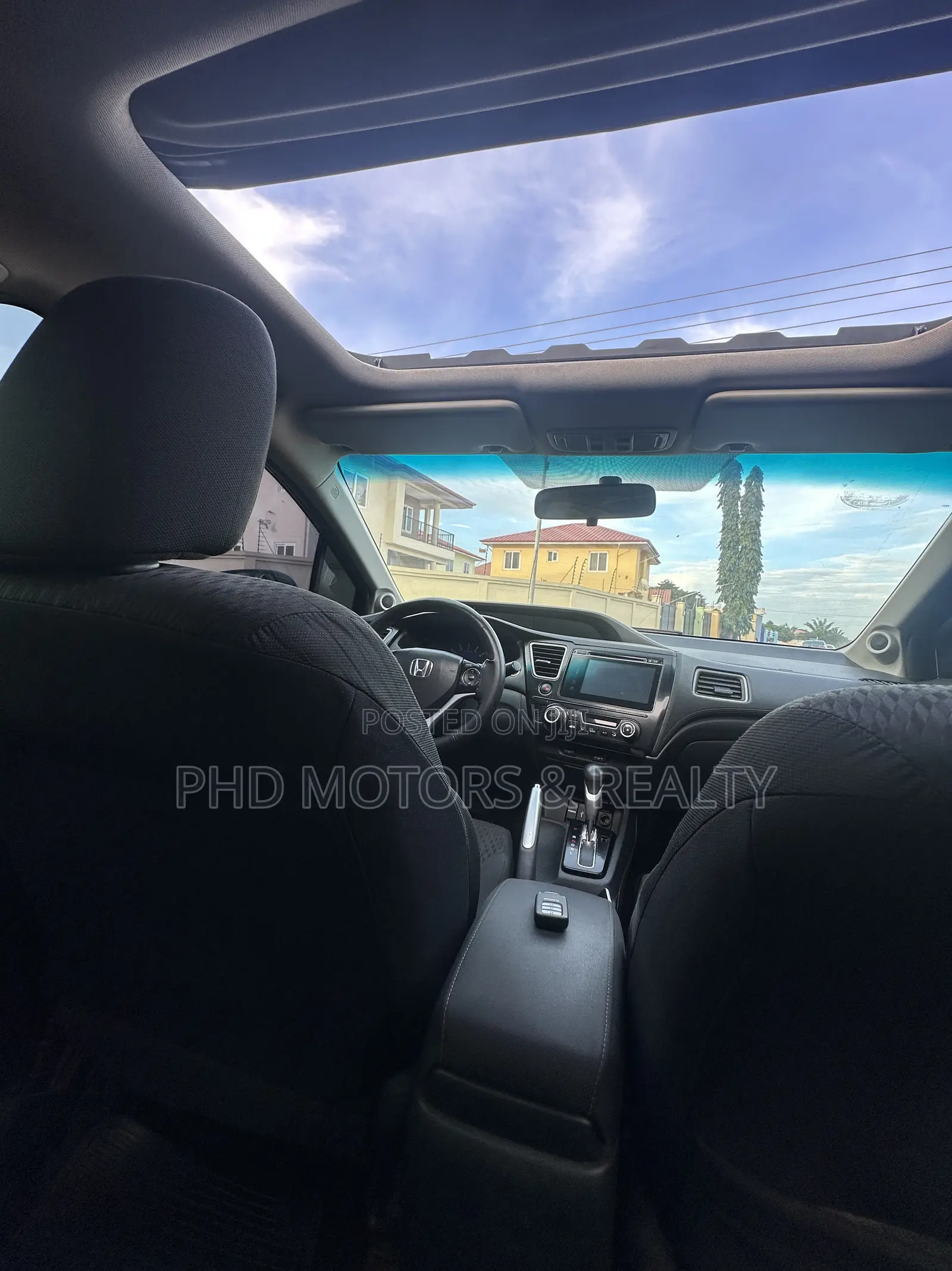 Honda Civic EX 4dr Sedan (1.8L 4cyl CVT) 2015 Brown