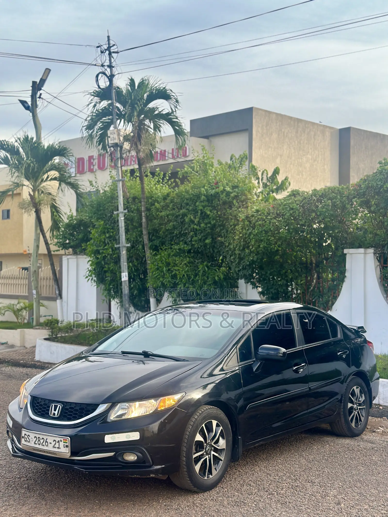 Honda Civic EX 4dr Sedan (1.8L 4cyl CVT) 2015 Brown