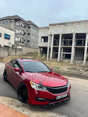 Honda Accord EX-L V-6 4dr Sedan (3.5L 6cyl 6A) 2015 Red
