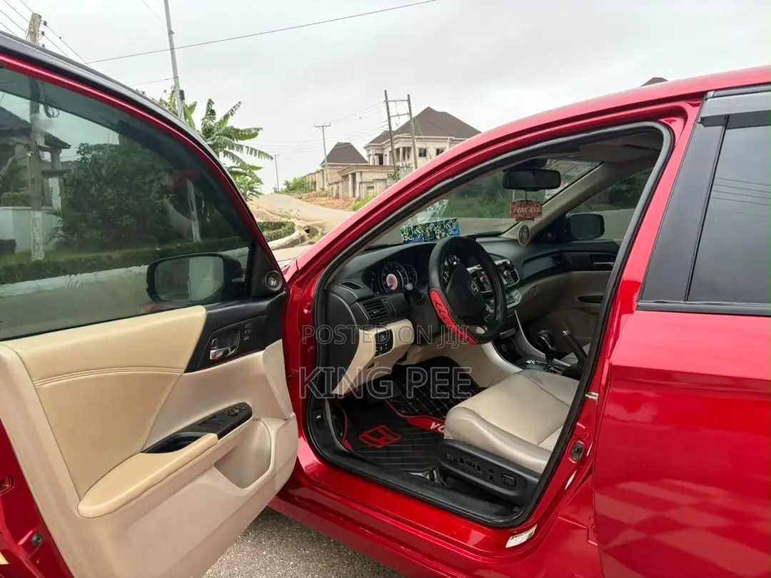 Honda Accord EX-L V-6 4dr Sedan (3.5L 6cyl 6A) 2015 Red