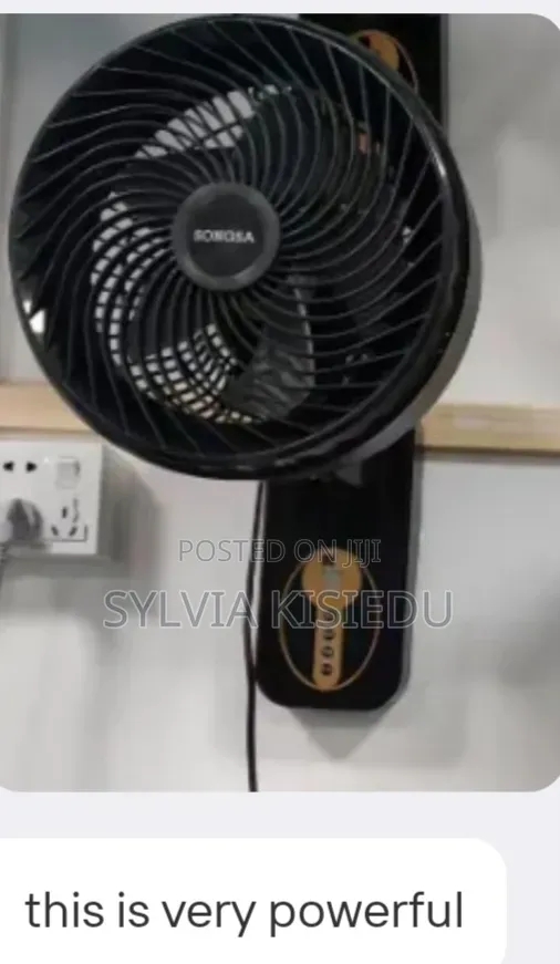 Wall Fan With Remote, Floor Fan With Remote
