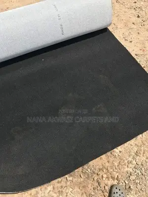 Plain Black Carpet (Industrial)