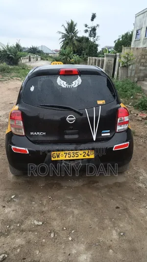 Nissan March 1.2 FWD 2012 Black