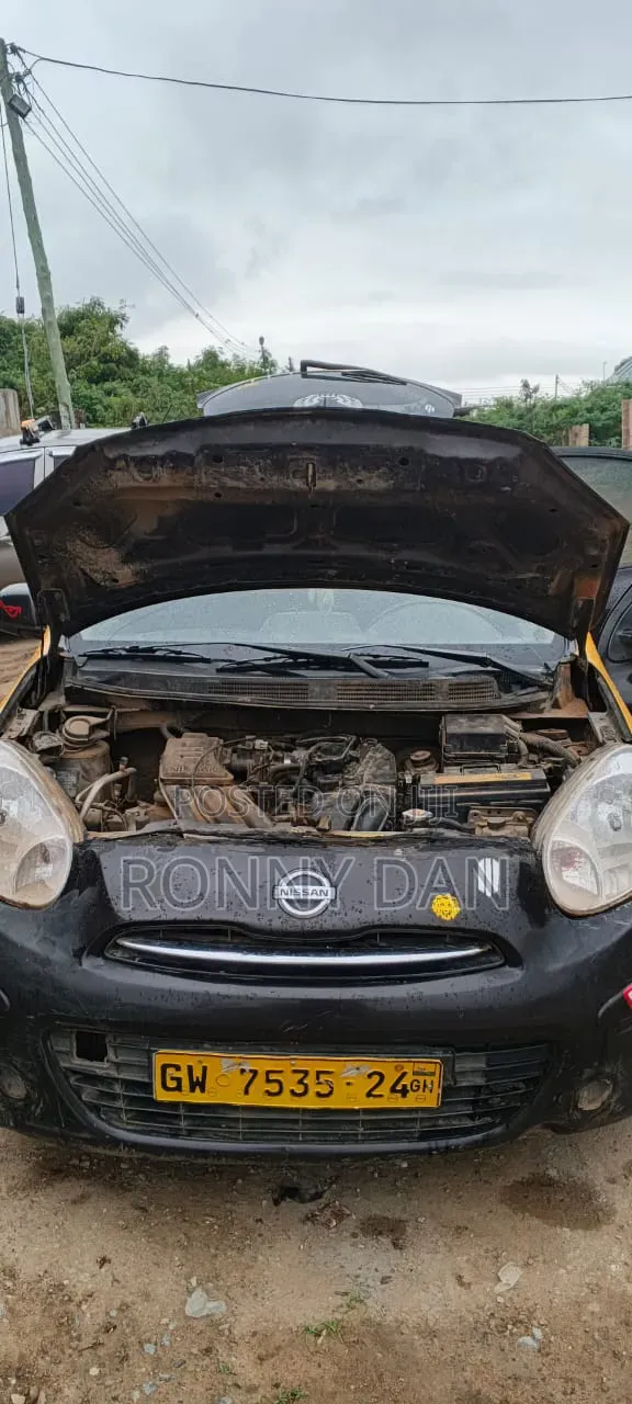 Nissan March 1.2 FWD 2012 Black