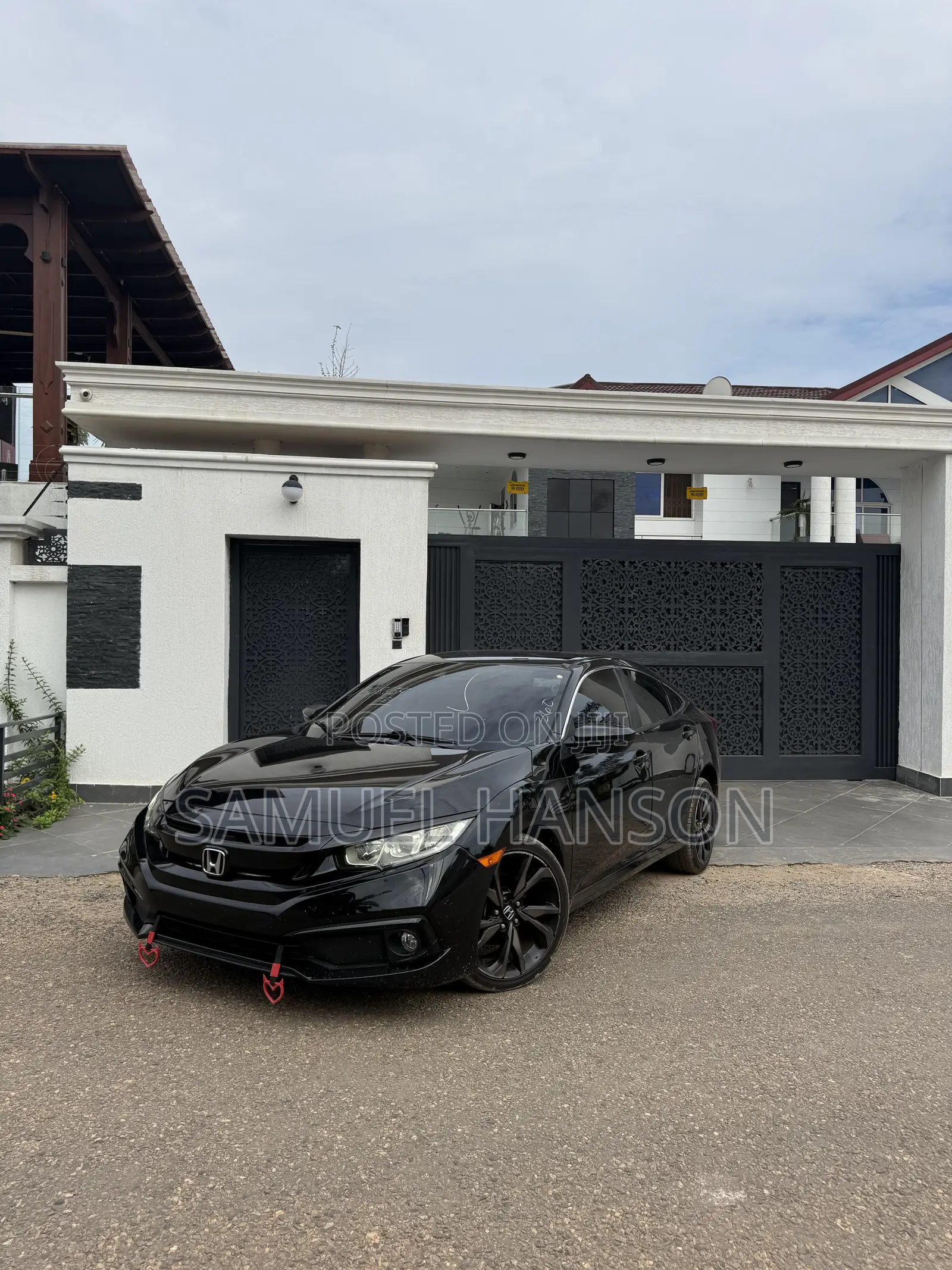 Honda Civic Sport Sedan 2019 Black