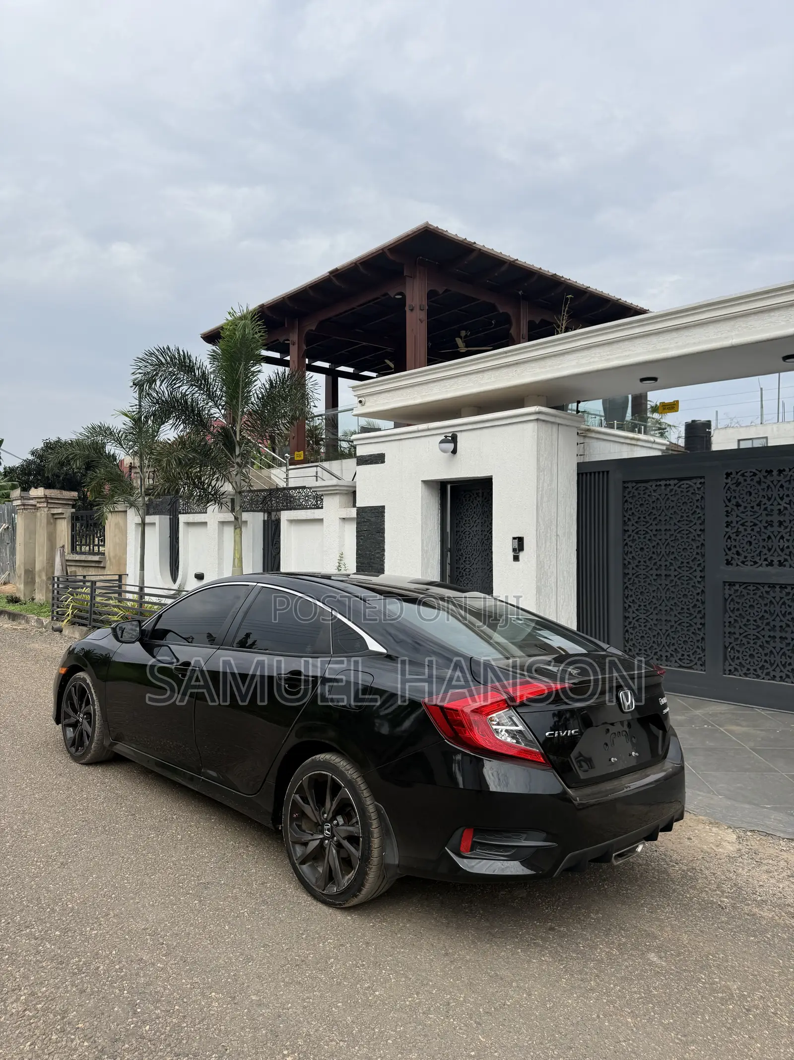 Honda Civic Sport Sedan 2019 Black