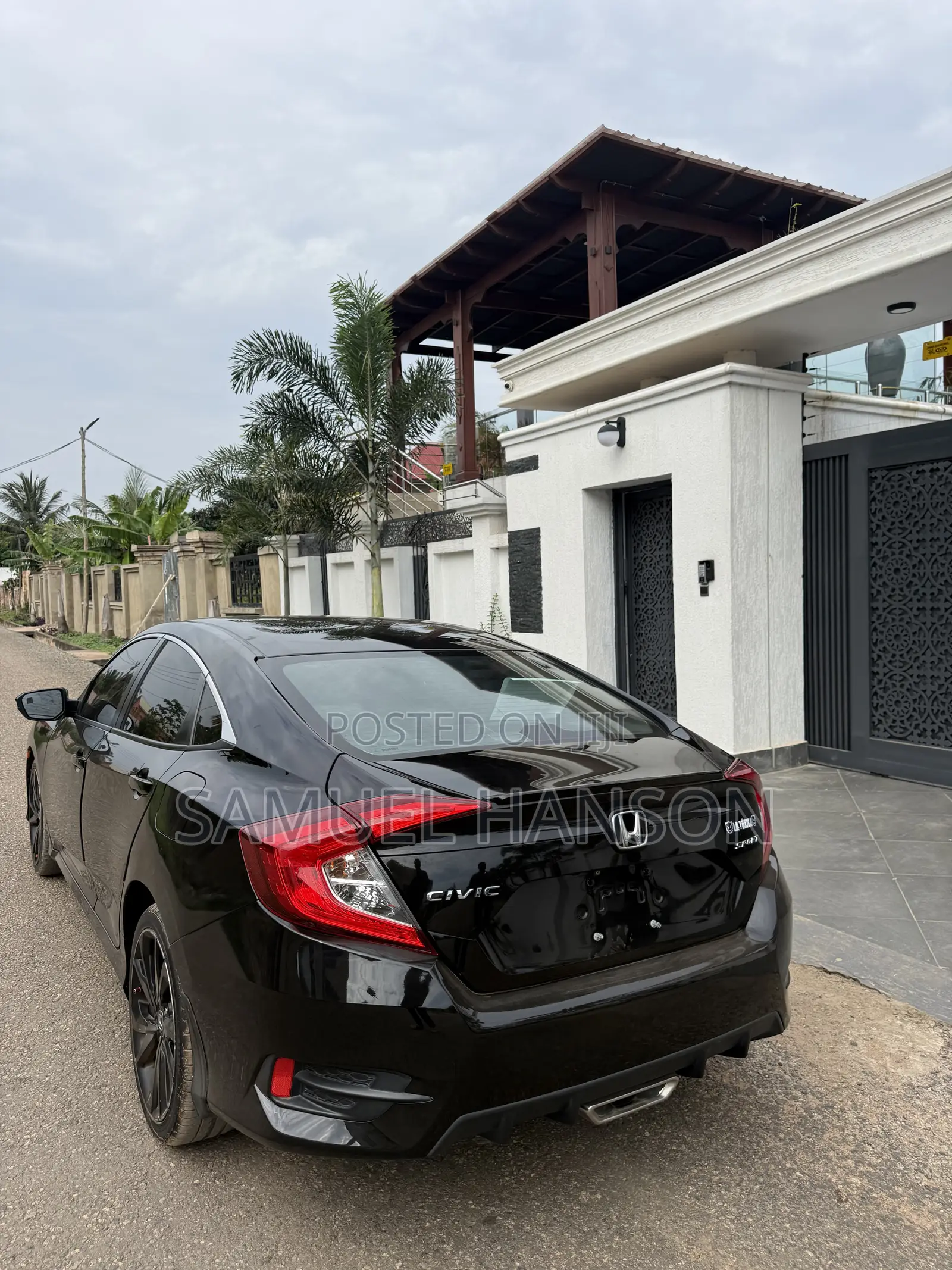 Honda Civic Sport Sedan 2019 Black