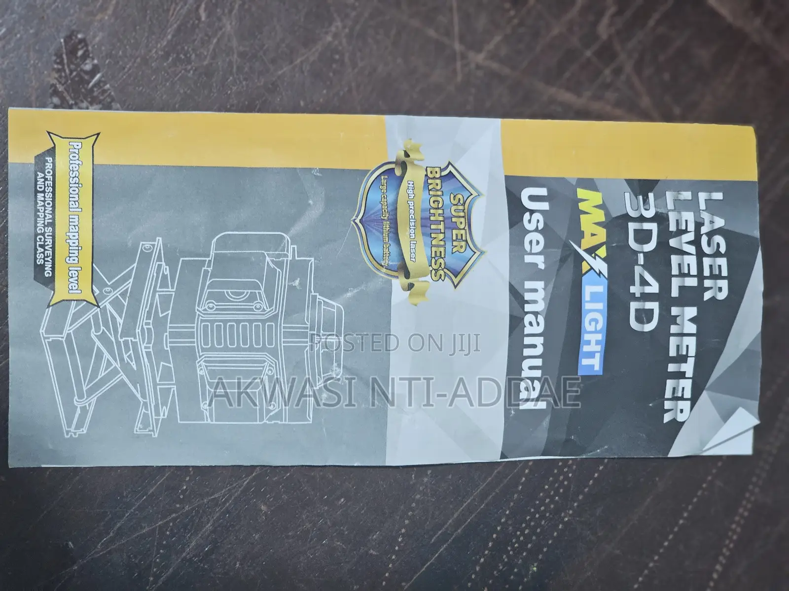 Max Light Laser Level Meter3D-4d