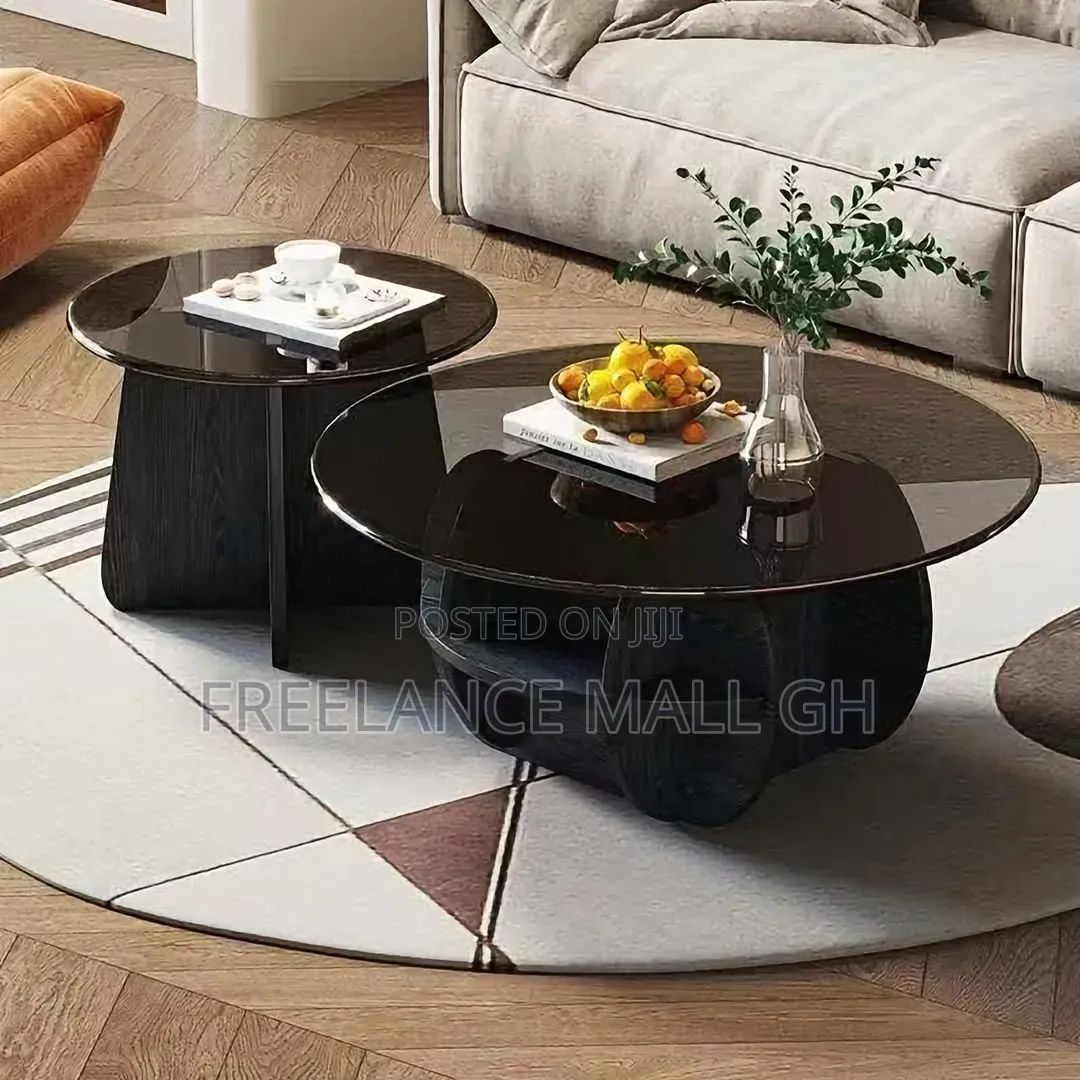 Double Glass Center Table 2#