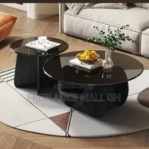 Double Glass Center Table 2#