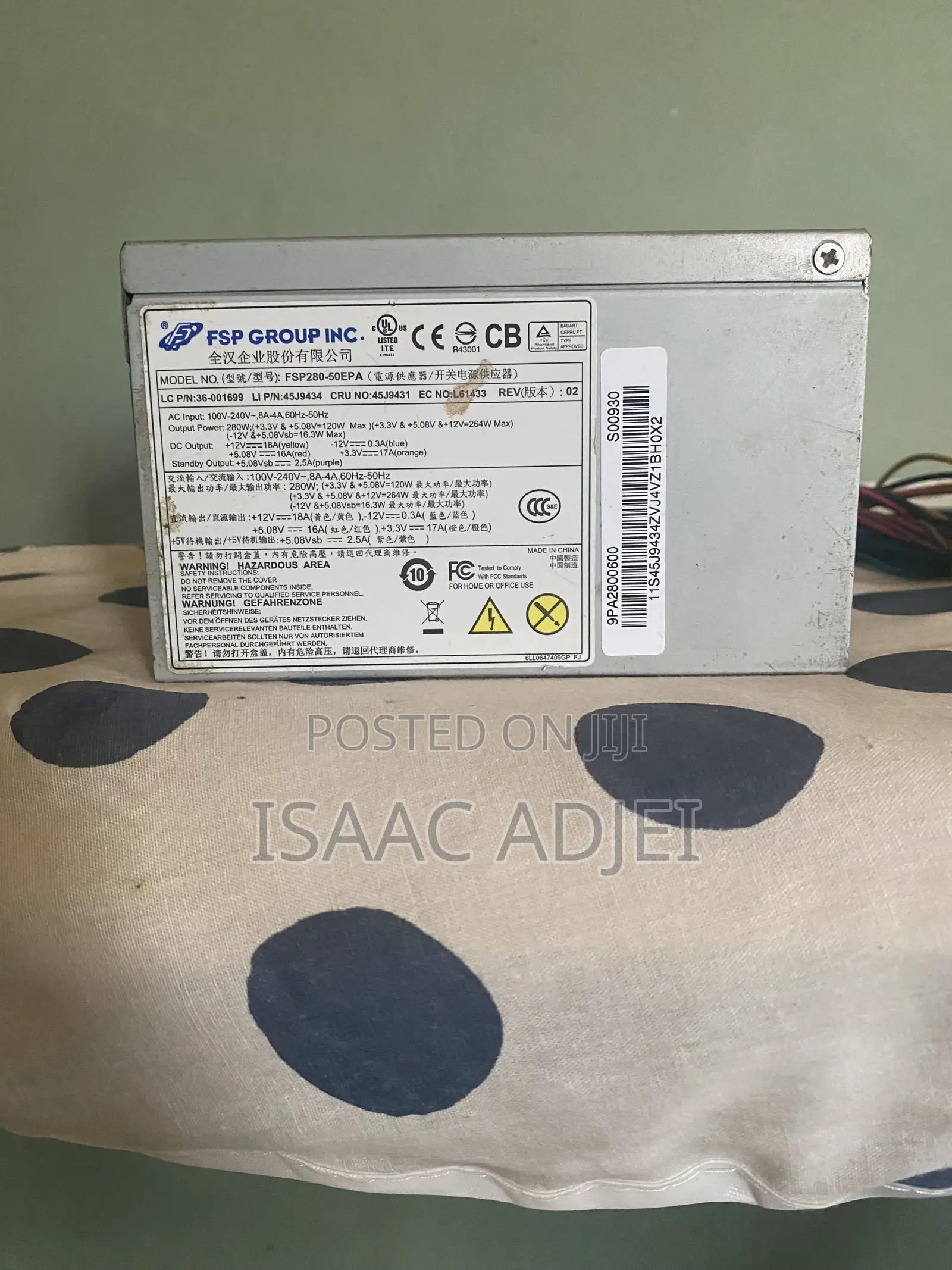 FSP Power Pack for PC 280w