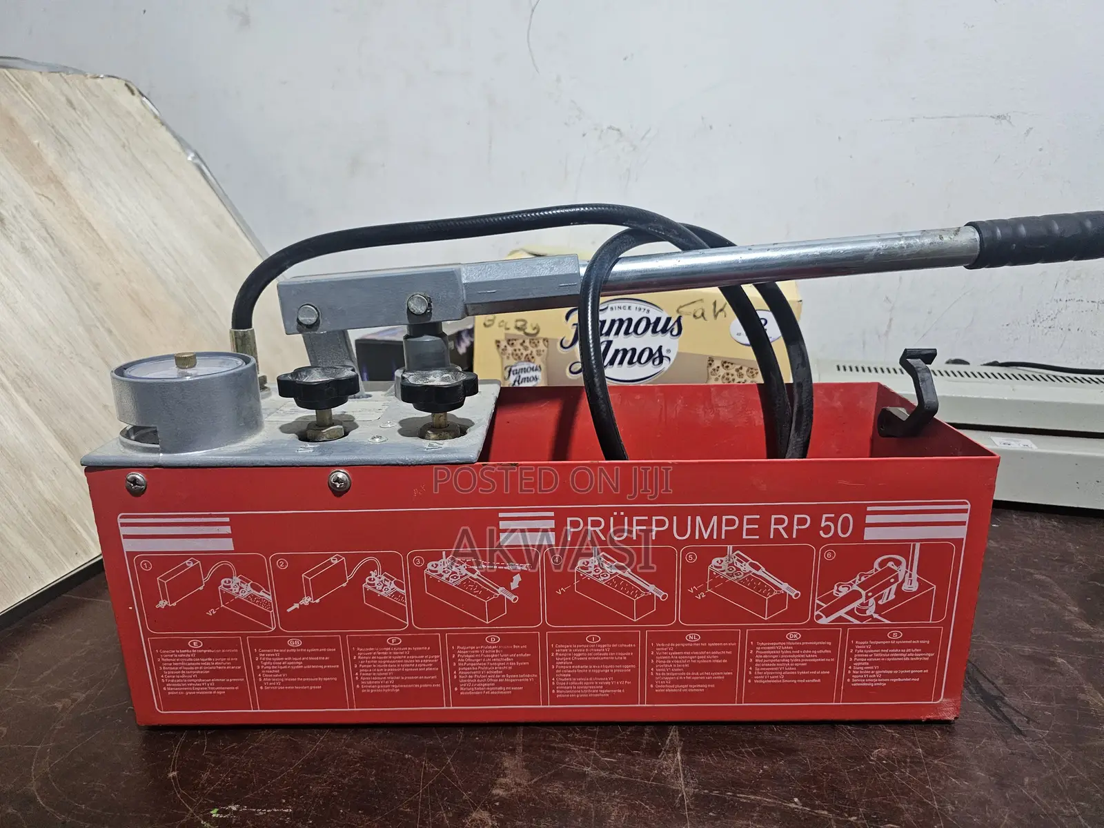 Manual Water Pressure Testing Pump