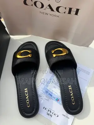 Coach Slippers Available in Sizes