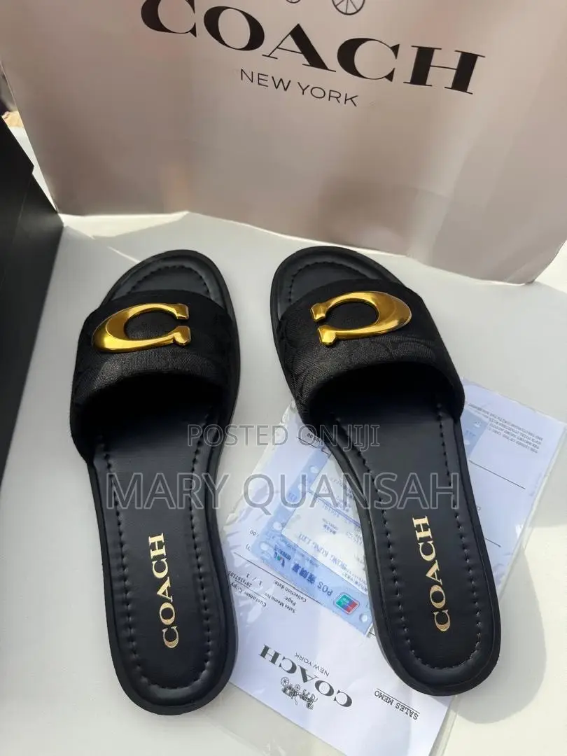 Coach Slippers Available in Sizes