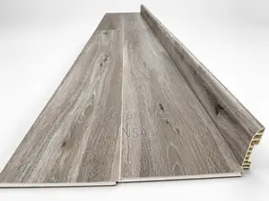 Dark Brown SPC Flooring