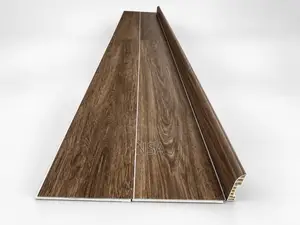 Dark Brown SPC Flooring