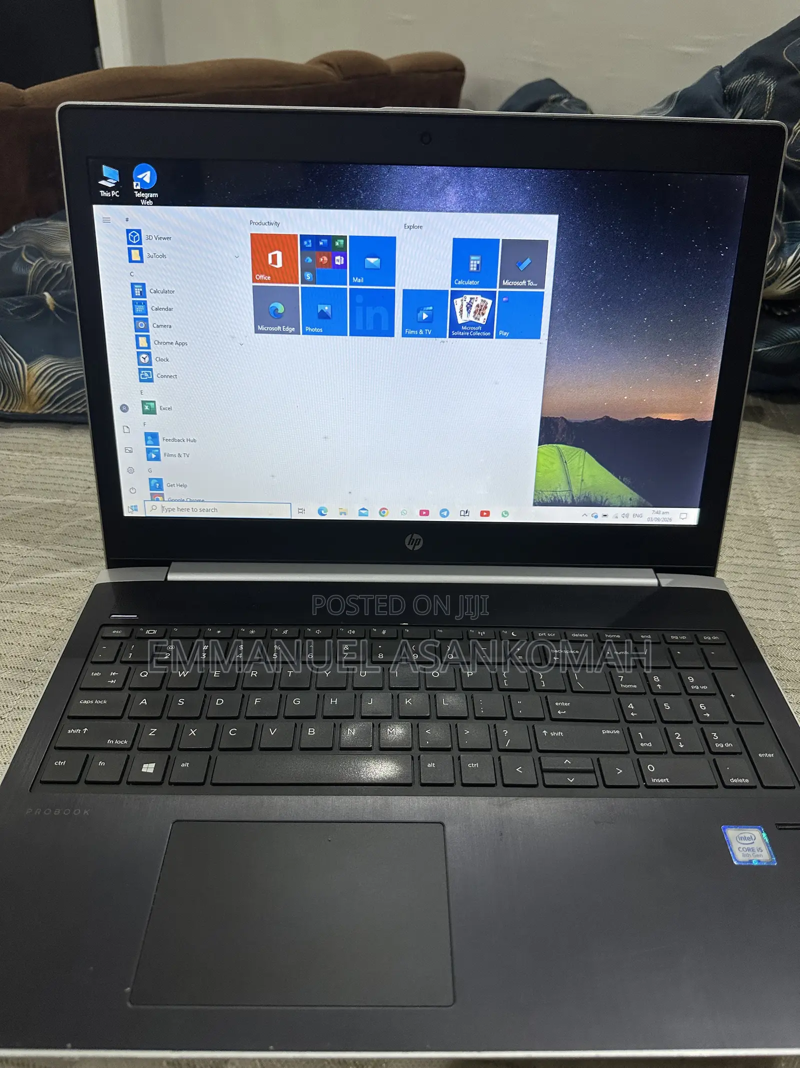 Laptop HP ProBook 450 G5 256GB Intel Core i5 SSD 256GB