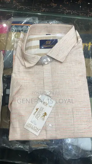 Executive India Linen Shortsleeve Shirt