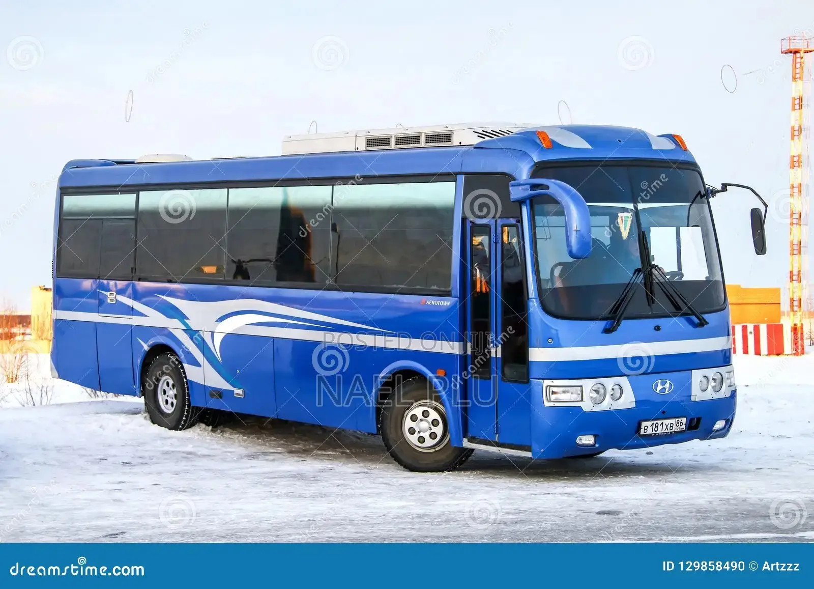 Hyundai Aero Town 2016 Blue