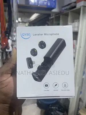 QY80 Wireless Lavalier Microphone