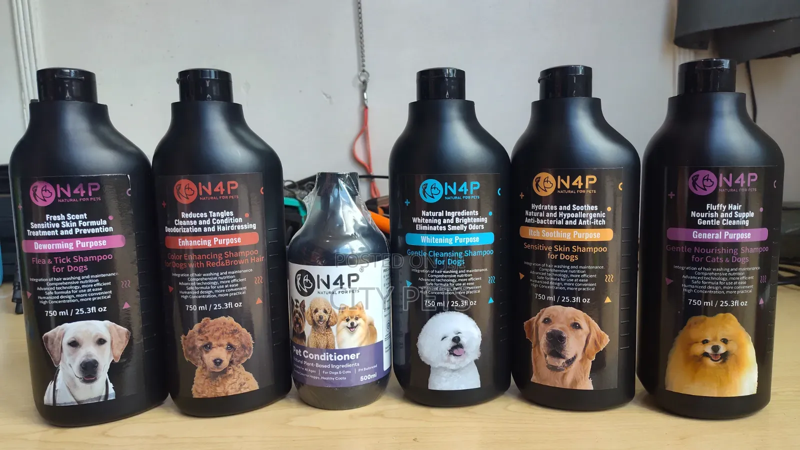 Assorted Pet Shampoos