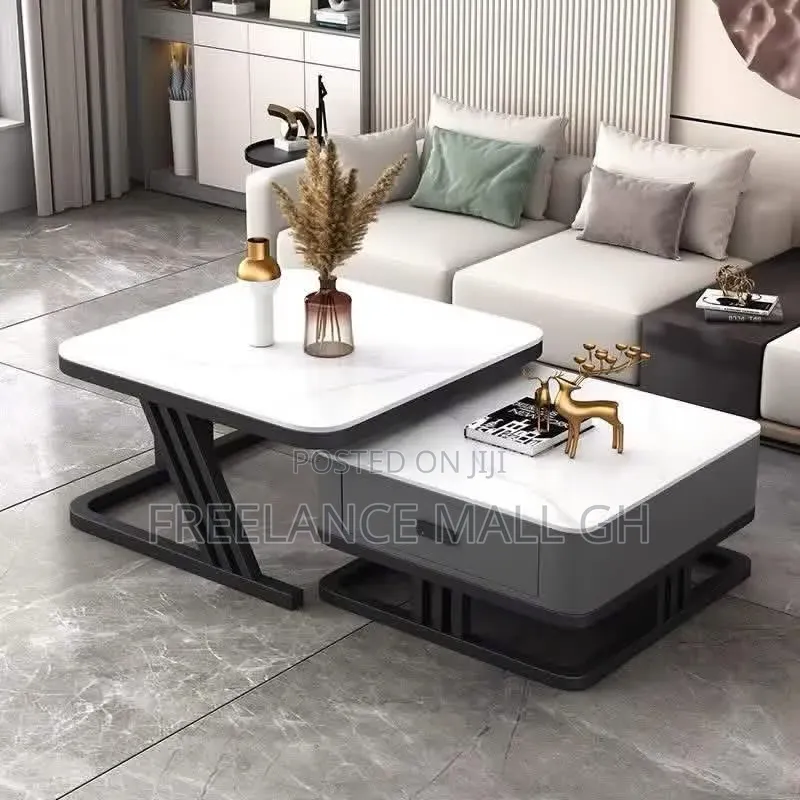 Square Double Center Table